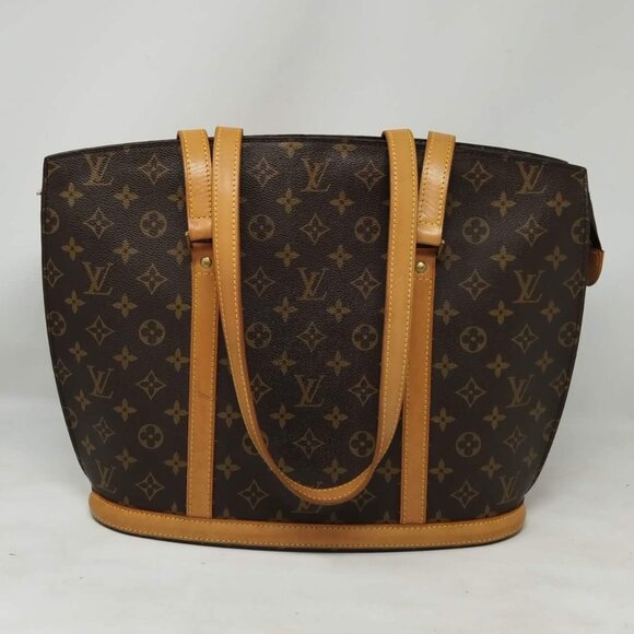 Louis Vuitton Babylone Monogram Canvas Leather Large Shoulder Bag Authentic - Picture 2 of 13